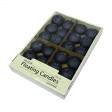 1 3/4 Inch Black Floating Candles (24pc/Box)
