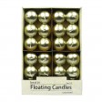 1 3/4 Inch Metallic Gold Floating Candles (288pcs/Case) Bulk