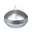 1 3/4 Inch Metallic Silver Floating Candles (288pcs/Case) Bulk