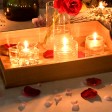 1 3/4 Inch Metallic Silver Floating Candles (288pcs/Case) Bulk