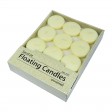 2 1/4 Inch Ivory Floating Candles (96pcs/Case) Bulk