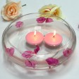 2 1/4 Inch Pink Floating Candles (96pcs/Case) Bulk