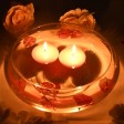 2 1/4 Inch Pink Floating Candles (96pcs/Case) Bulk