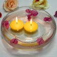 2 1/4 Inch Yellow Floating Candles (288pcs/Case) Bulk