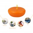 2 1/4 Inch Orange Floating Candles (288pcs/Case) Bulk