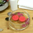 2 1/4 Inch Ruby Red Floating Candles (96pcs/Case) Bulk