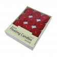 2 1/4 Inch Red Floating Candles (288pcs/Case) Bulk