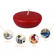 2 1/4 Inch Red Floating Candles (24pc/Box)