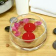 2 1/4 Inch Red Floating Candles (24pc/Box)