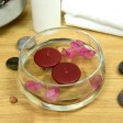 2 1/4 Inch Burgundy Floating Candles (24pc/Box)