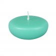 2 1/4 Inch Aqua Floating Candles (24pc/Box)