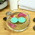 2 1/4 Inch Aqua Floating Candles (96pcs/Case) Bulk