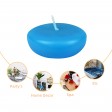 2 1/4 Inch Turquoise Floating Candles (24pc/Box)