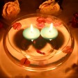 2 1/4 Inch Turquoise Floating Candles (24pc/Box)