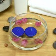 2 1/4 Inch Blue Floating Candles (96pcs/Case) Bulk