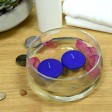 2 1/4 Inch Royal Blue Floating Candles (24pc/Box)