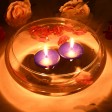 2 1/4 Inch Royal Blue Floating Candles (24pc/Box)