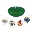 2 1/4 Inch Hunter Green Floating Candles (24pc/Box)