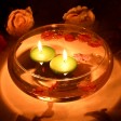 2 1/4 Inch Hunter Green Floating Candles (24pc/Box)