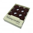 2 1/4 Inch Brown Floating Candles (288pcs/Case) Bulk