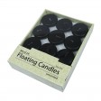 2 1/4 Inch Black Floating Candles (24pc/Box)