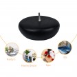 2 1/4 Inch Black Floating Candles (24pc/Box)