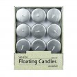 2 1/4 Inch Metallic Silver Floating Candles (288pcs/Case) Bulk