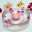 3 Inch Pink Floating Candles (72pcs/Case) Bulk