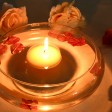 3 Inch Yellow Floating Candles (72pcs/Case) Bulk