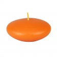 3 Inch Orange Floating Candles (144pcs/Case) Bulk