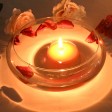 3 Inch Orange Floating Candles (72pcs/Case) Bulk