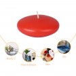 3 Inch Ruby Red Floating Candles (144pcs/Case) Bulk