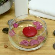 3 Inch Red Floating Candles (144pcs/Case) Bulk