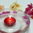 3 Inch Red Floating Candles (144pcs/Case) Bulk