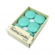 3 Inch Aqua Floating Candles (144pcs/Case) Bulk