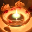 3 Inch Turquoise Floating Candles (72pcs/Case) Bulk