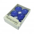 3 Inch Blue Floating Candles (72pcs/Case) Bulk