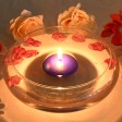 3 Inch Blue Floating Candles (144pcs/Case) Bulk