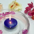 3 Inch Royal Blue Floating Candles (144pcs/Case) Bulk
