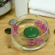 3 Inch Hunter Green Floating Candles (144pcs/Case) Bulk
