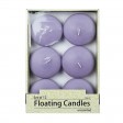 3 Inch Lavender Floating Candles (144pcs/Case) Bulk