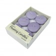 3 Inch Lavender Floating Candles (12pc/Box)