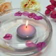 3 Inch Lavender Floating Candles (12pc/Box)