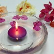 3 Inch Purple Floating Candles (12pc/Box)