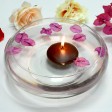 3 Inch Brown Floating Candles (12pc/Box)