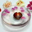 3 Inch Brown Floating Candles (144pcs/Case) Bulk
