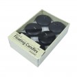 3 Inch Black Floating Candles (12pc/Box)
