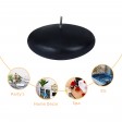 3 Inch Black Floating Candles (12pc/Box)
