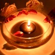 3 Inch Black Floating Candles (12pc/Box)