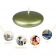 3 Inch Metallic Gold Floating Candles (144pcs/Case) Bulk